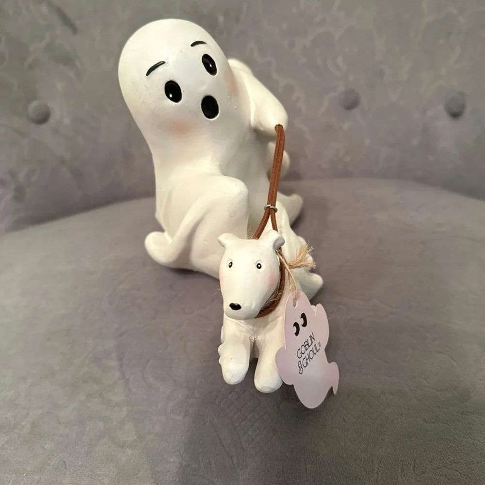 Goblin & Ghoul Ghost and Dog Figurine - Picture 5 of 5